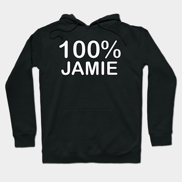 Jamie Name, father of the groom gifts for wedding. Hoodie by BlackCricketdesign